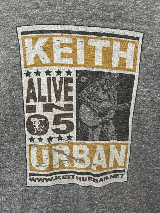 Keith Urban Vintage Concert Tee (Rare) - Picture 3 of 5